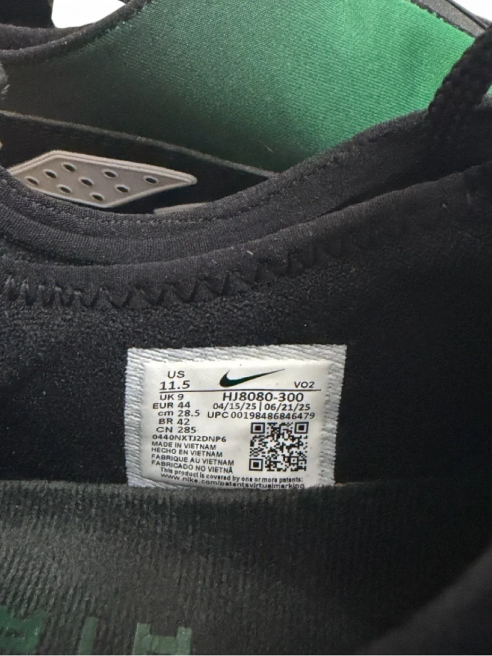 Nike Air Max Sunder ‘Pine Green Black’ Shoes Size US 10 Men’s/ 11.5 Women (NEW)